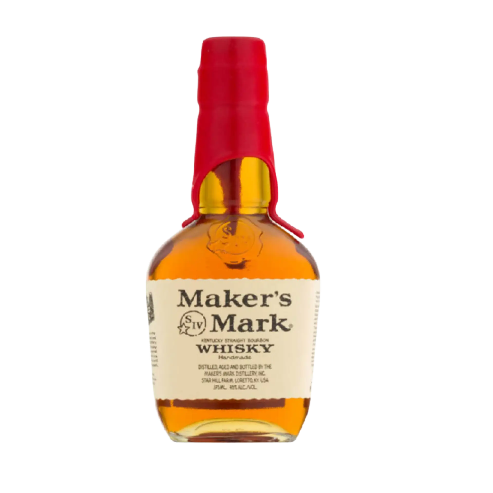 Buy Maker's Mark Kentucky Straight Bourbon Whisky 375mL bottle with red wax seal.