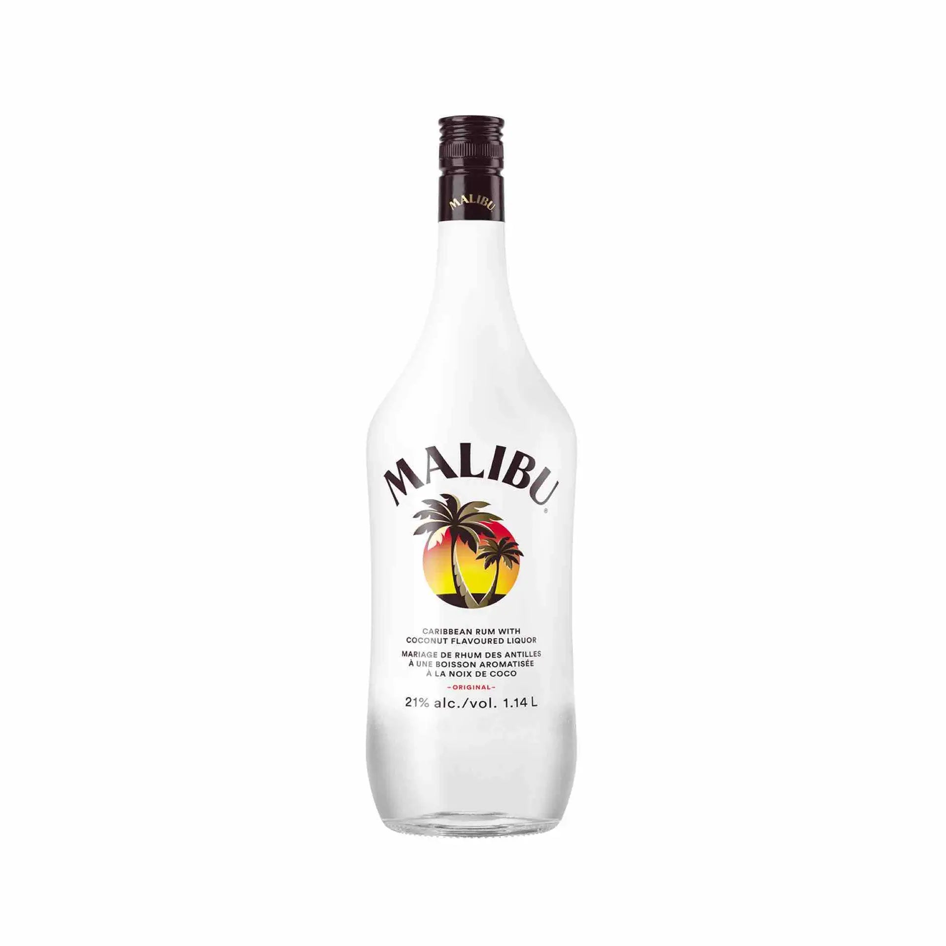buy Malibu Caribbean Rum with coconut liqueur 1.14L bottle