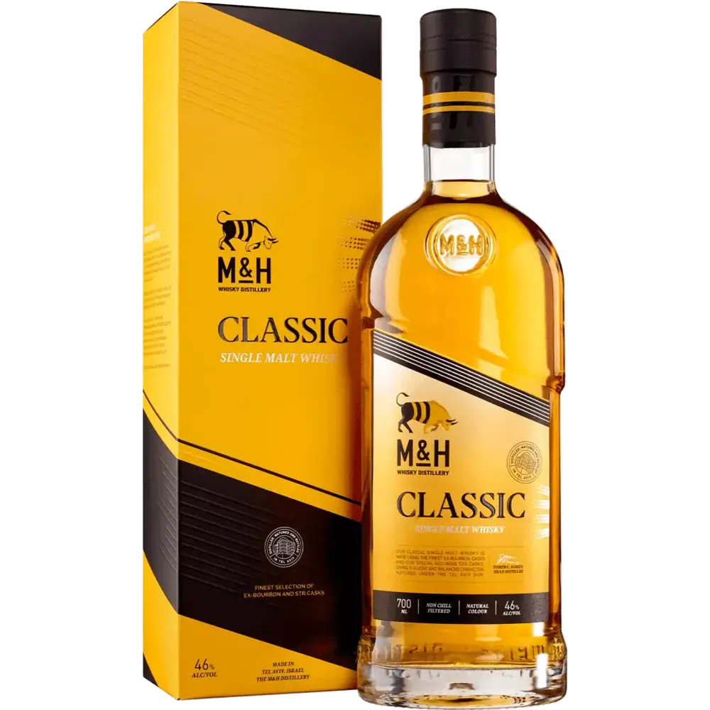 M Amp H Classic Single Malt Whisky 750Ml Bottle Image