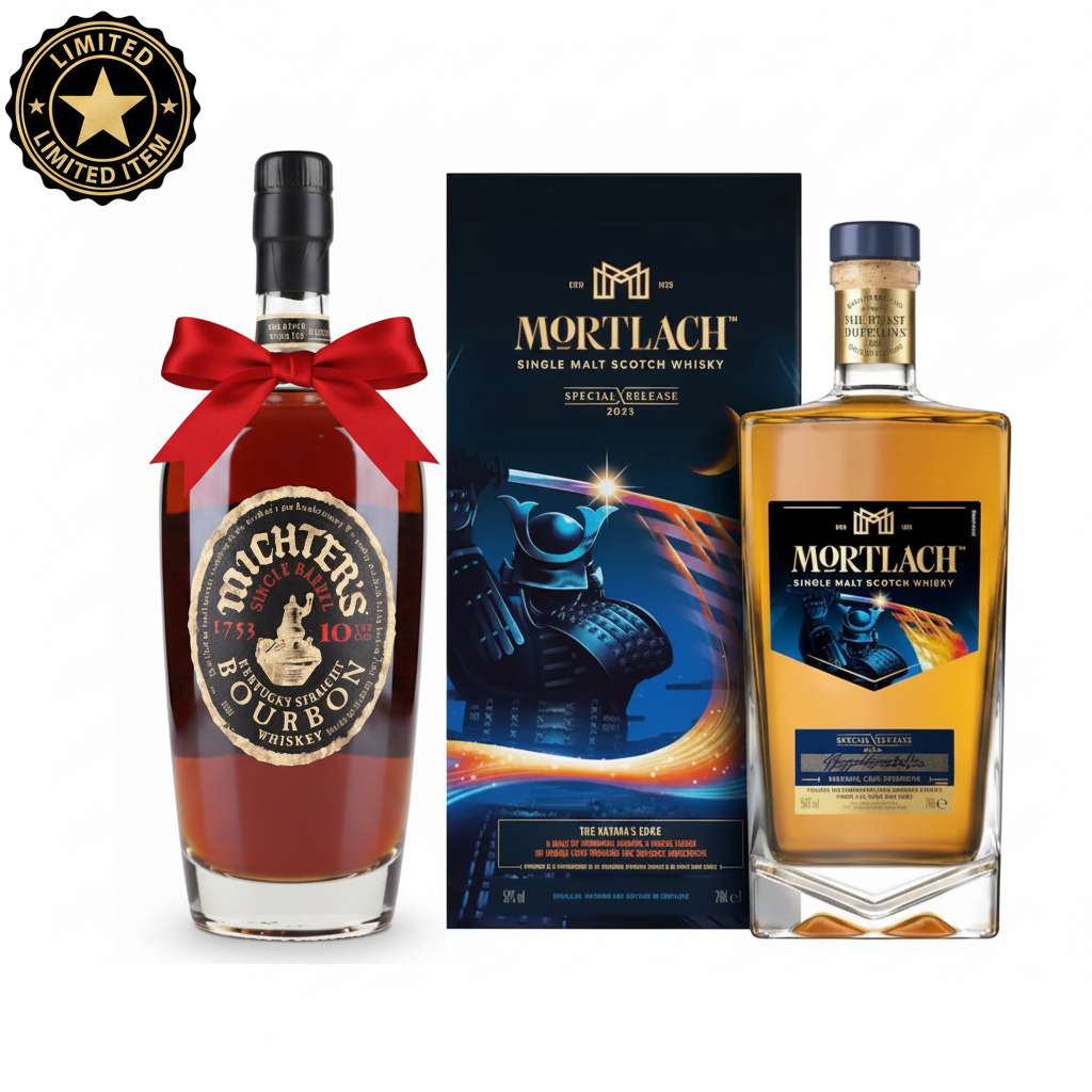 Michter's Single Barrel 10 Yr Old Straight Bourbon Bundle 2x750mL