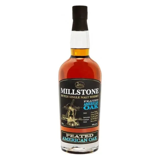 Millstone Dutch Single Malt Whisky Peated American Oak 700Ml Bottle Image