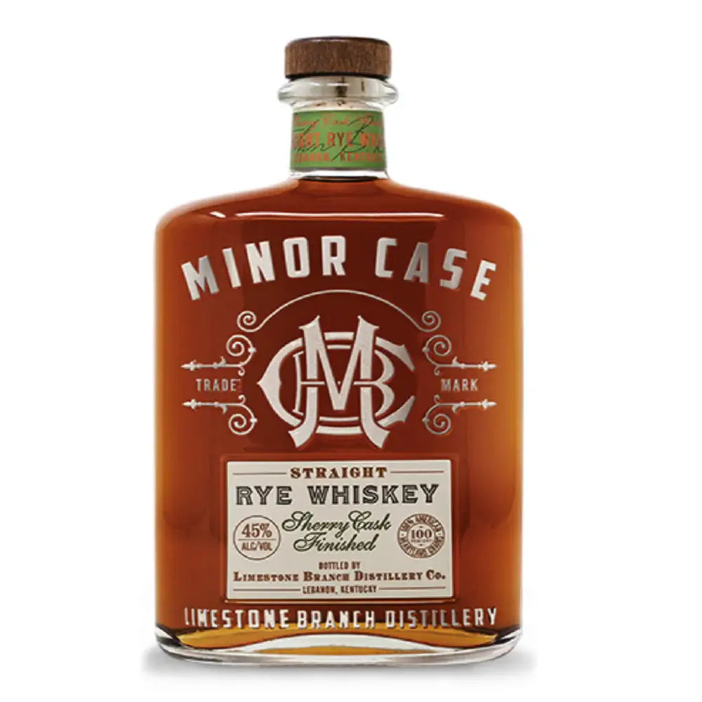 Minor Case Straight Rye Whisky 750Ml Bottle Image