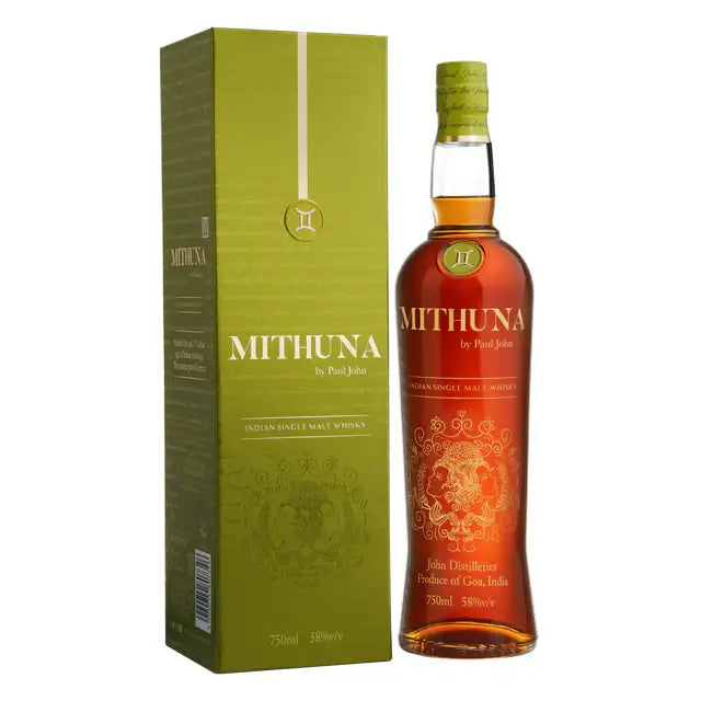 Mithuna Single Malt Whisky By Paul John 750Ml Bottle Image