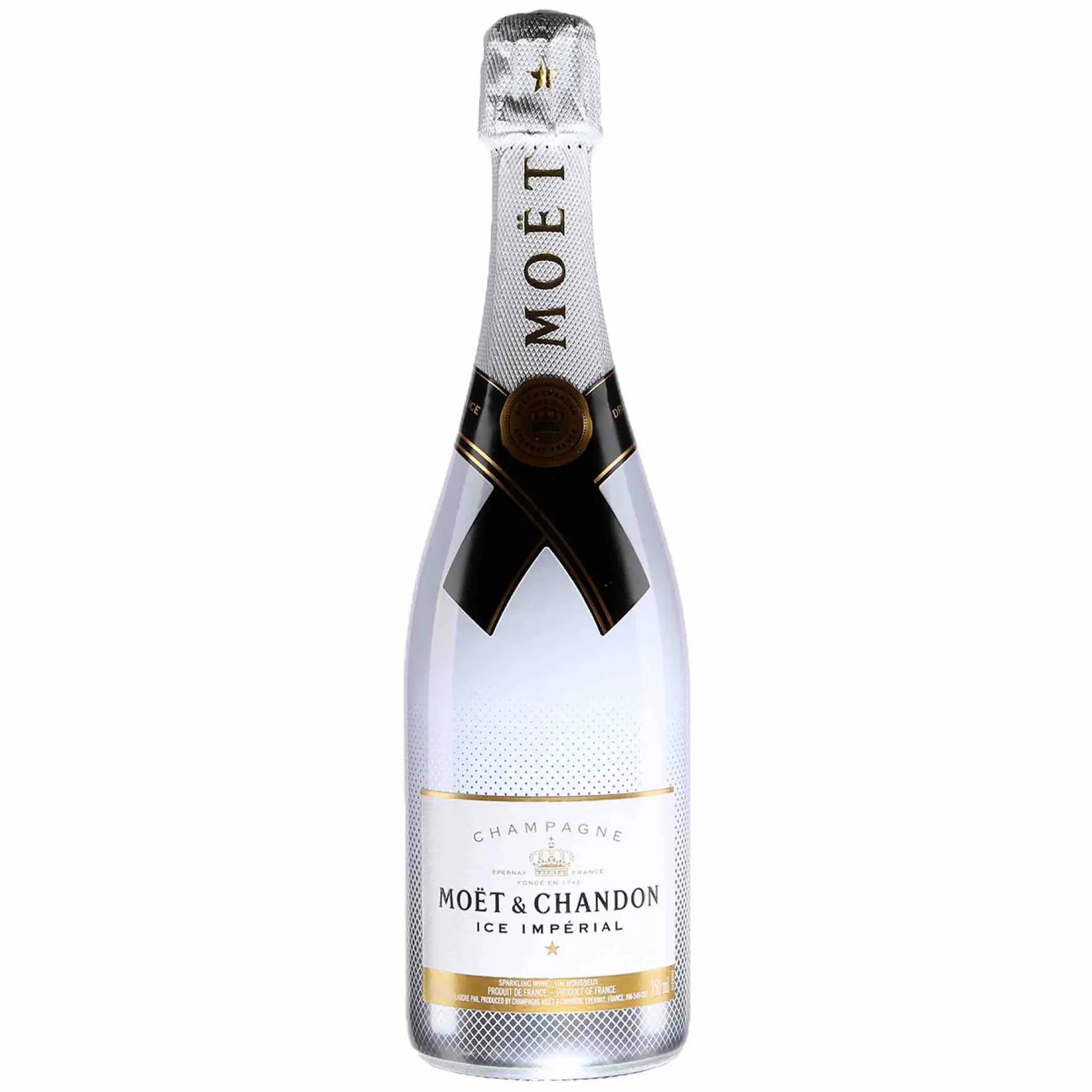 Buy Moet & Chandon Ice Imperial champagne bottle, luxury sparkling wine with elegant label