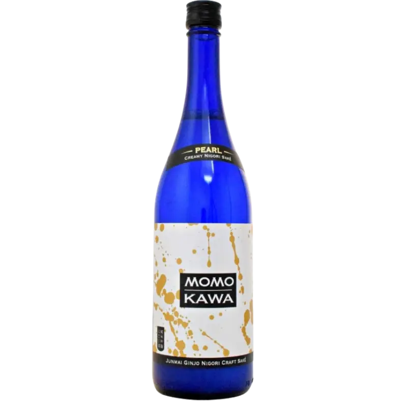 Momokawa Pearl Nigori Junmai Sake 750Ml Bottle Image