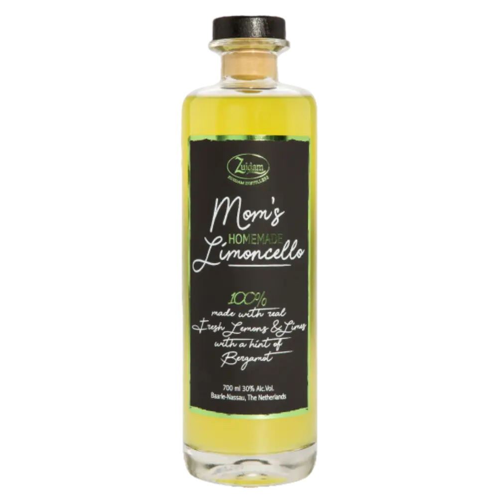 buy Mom's Homemade Limoncello 700mL bottle, lemon lime liquor