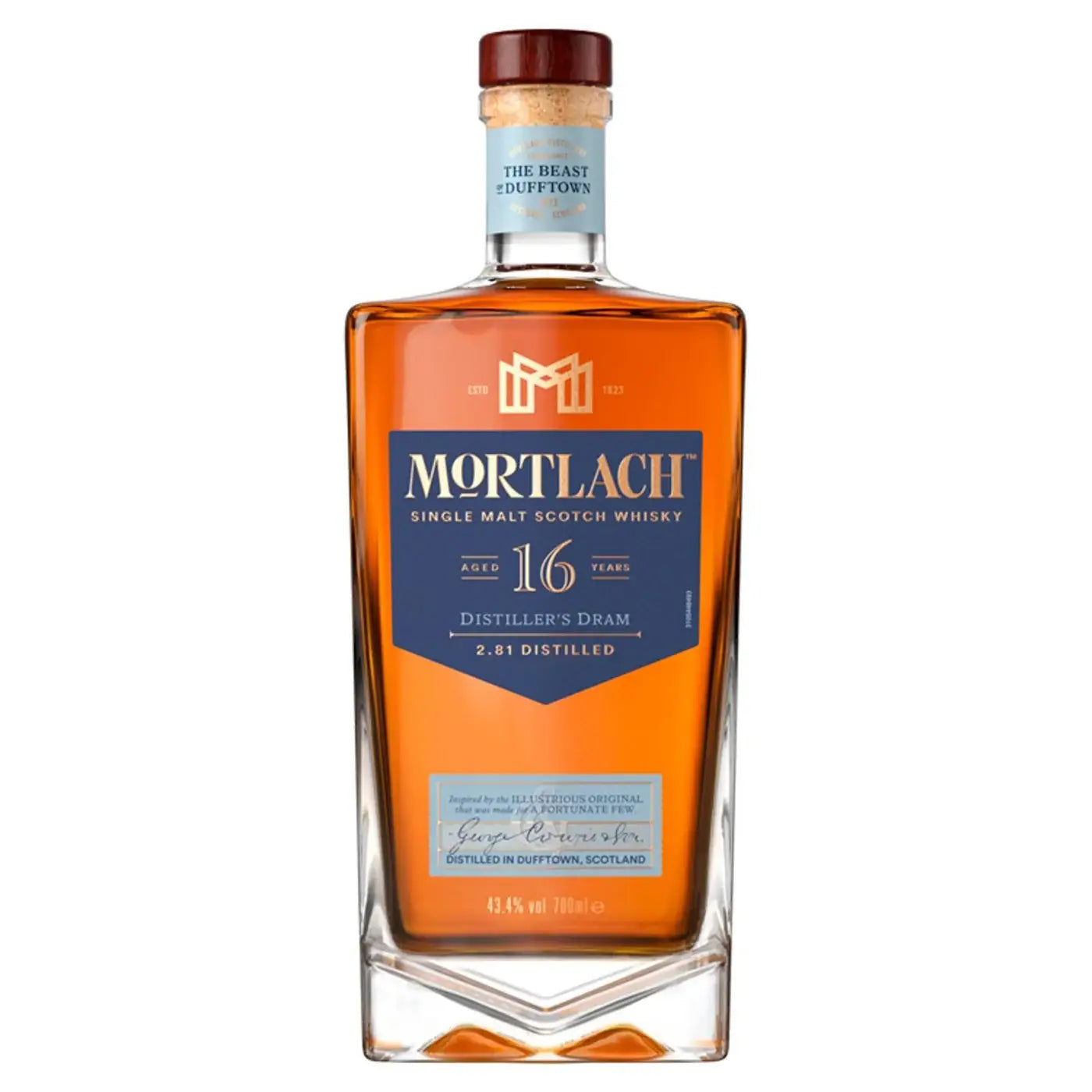 Mortlach Single Malt Scotch Whisky Aged 16 Years 750Ml Bottle Image