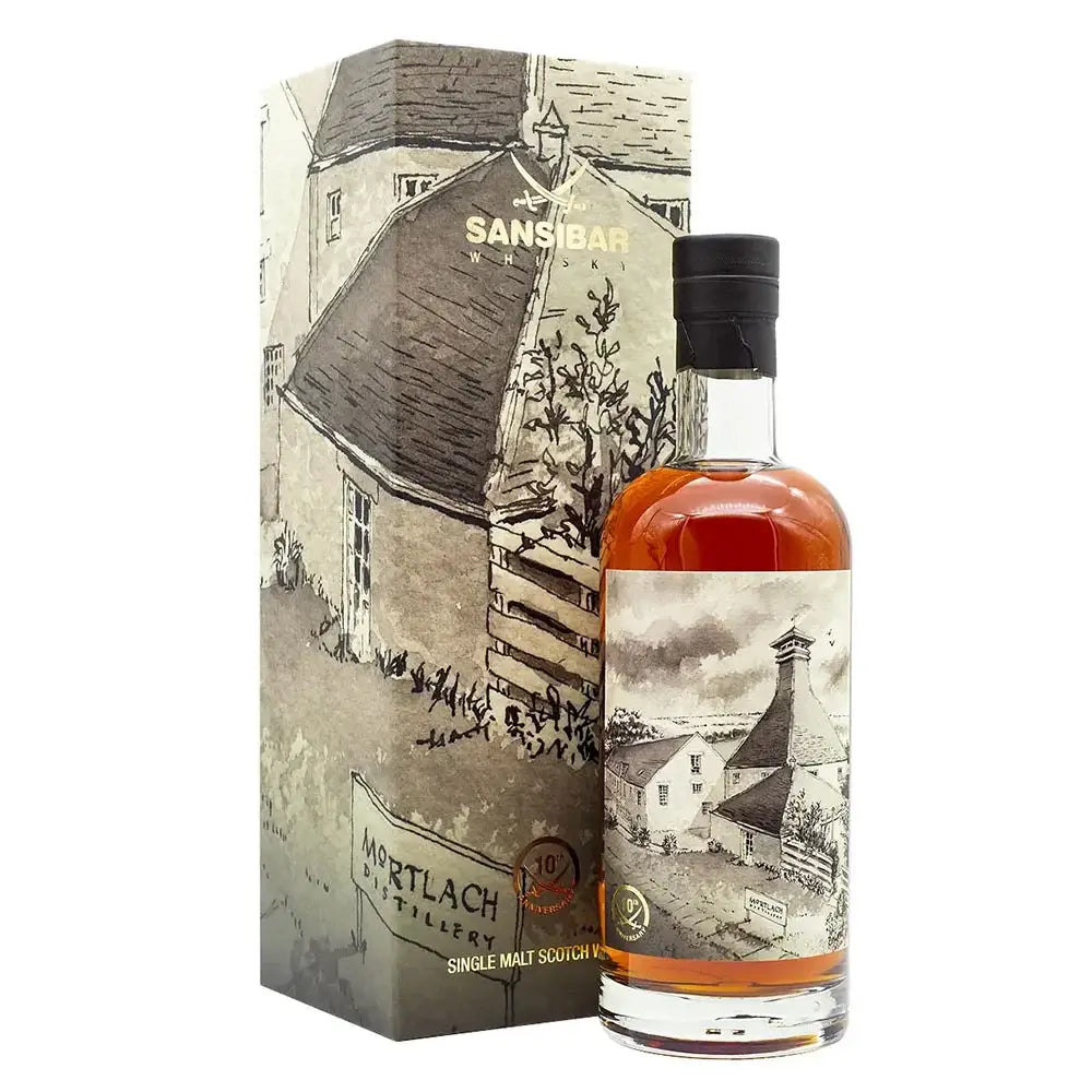 Mortlach Single Malt Scotch Whisky Vintage 1998 10Th Anniversary 700Ml Bottle Image