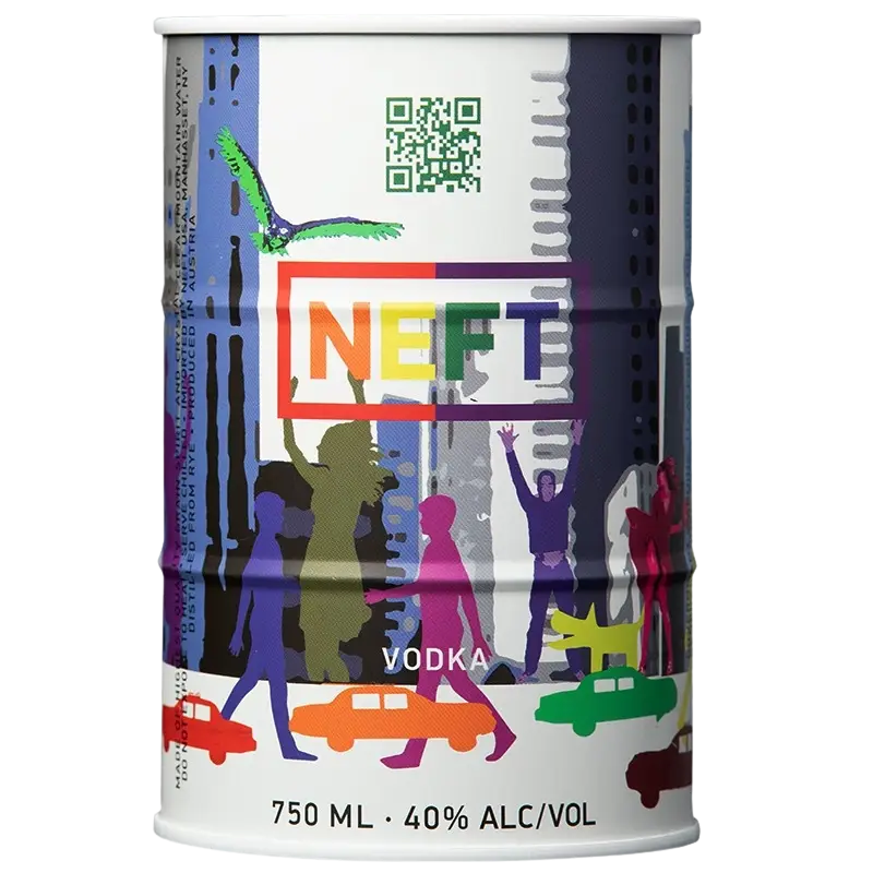 Neft Vodka Pride Barrel 750Ml Bottle Image