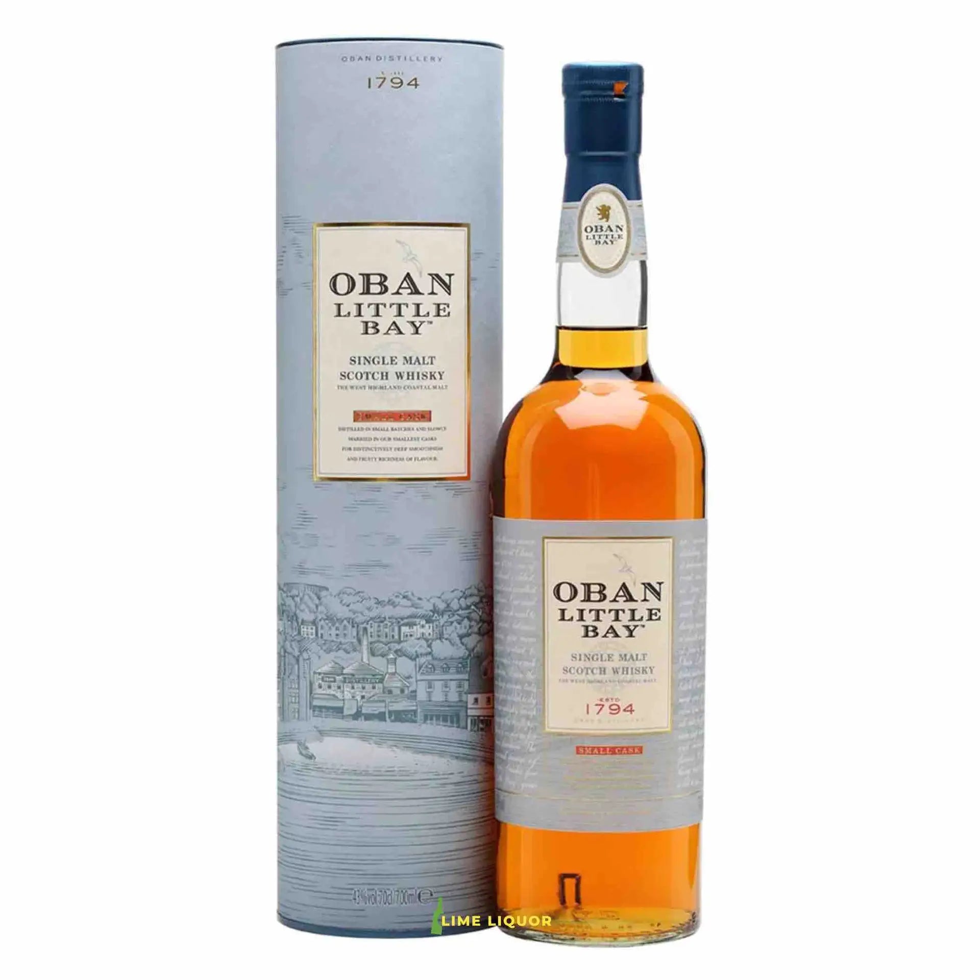 Buy Oban Little Bay Single Malt Scotch Whisky, 750mL bottle and box, online