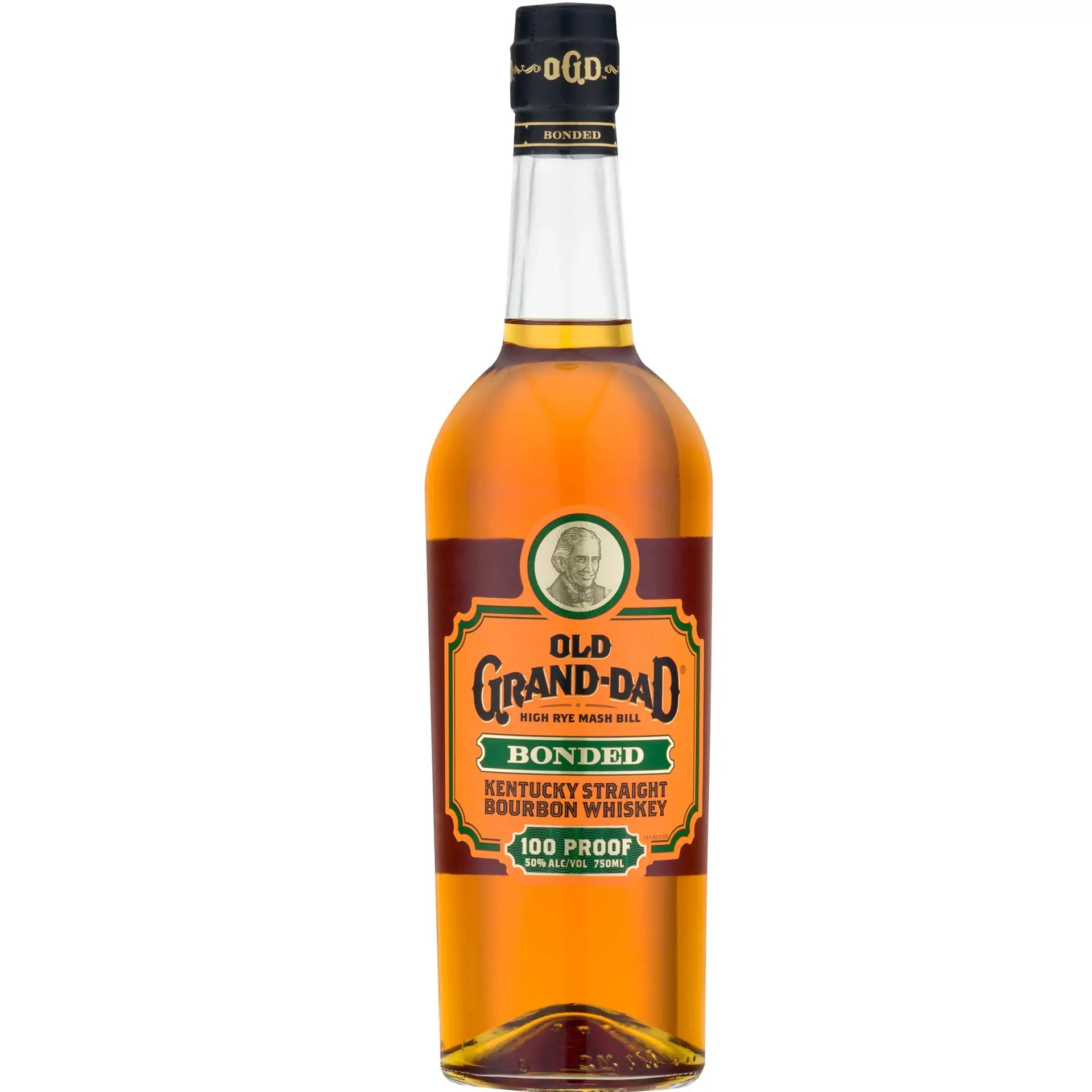 Old Grand Dad Bonded Kentucky Straight Bourbon Whisky 750Ml Bottle Image