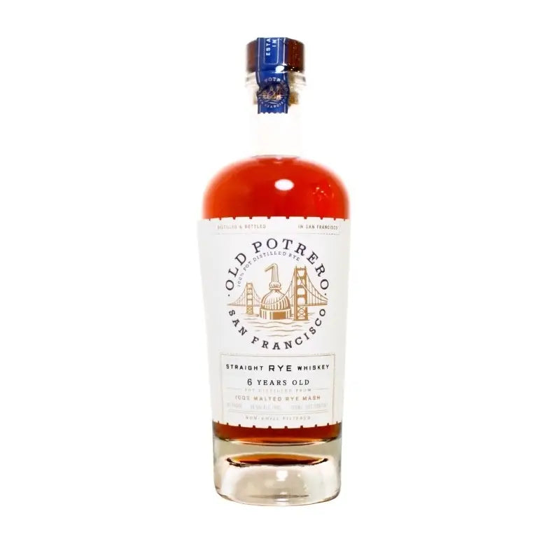 Old Potrero 6 Year Old Straight Rye Whiskey 700Ml Bottle Image