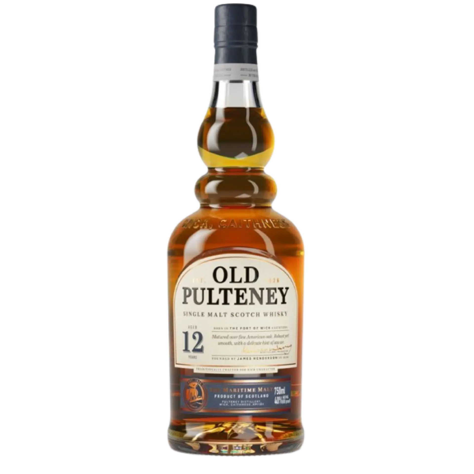 Buy Old Pulteney 12 Year Old Single Malt Scotch Whisky 750mL bottle