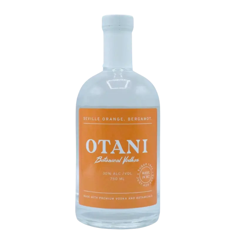Otani Botanical Vodka Orange Amp Bergamot Vodka 750Ml Bottle Image