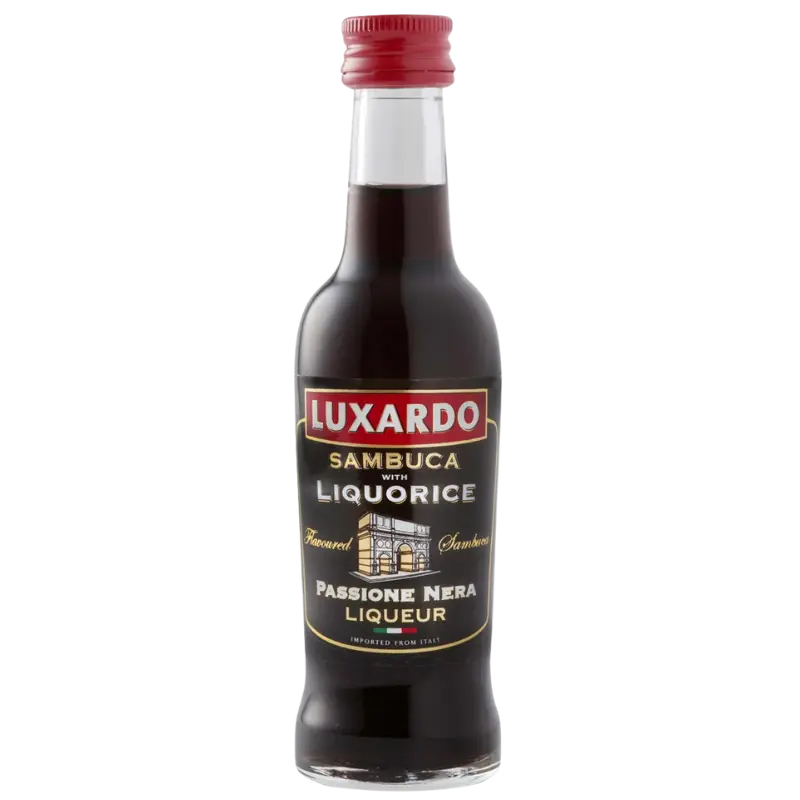 Passione Nera Luxardo Black Sambuca 50Ml Bottle Image