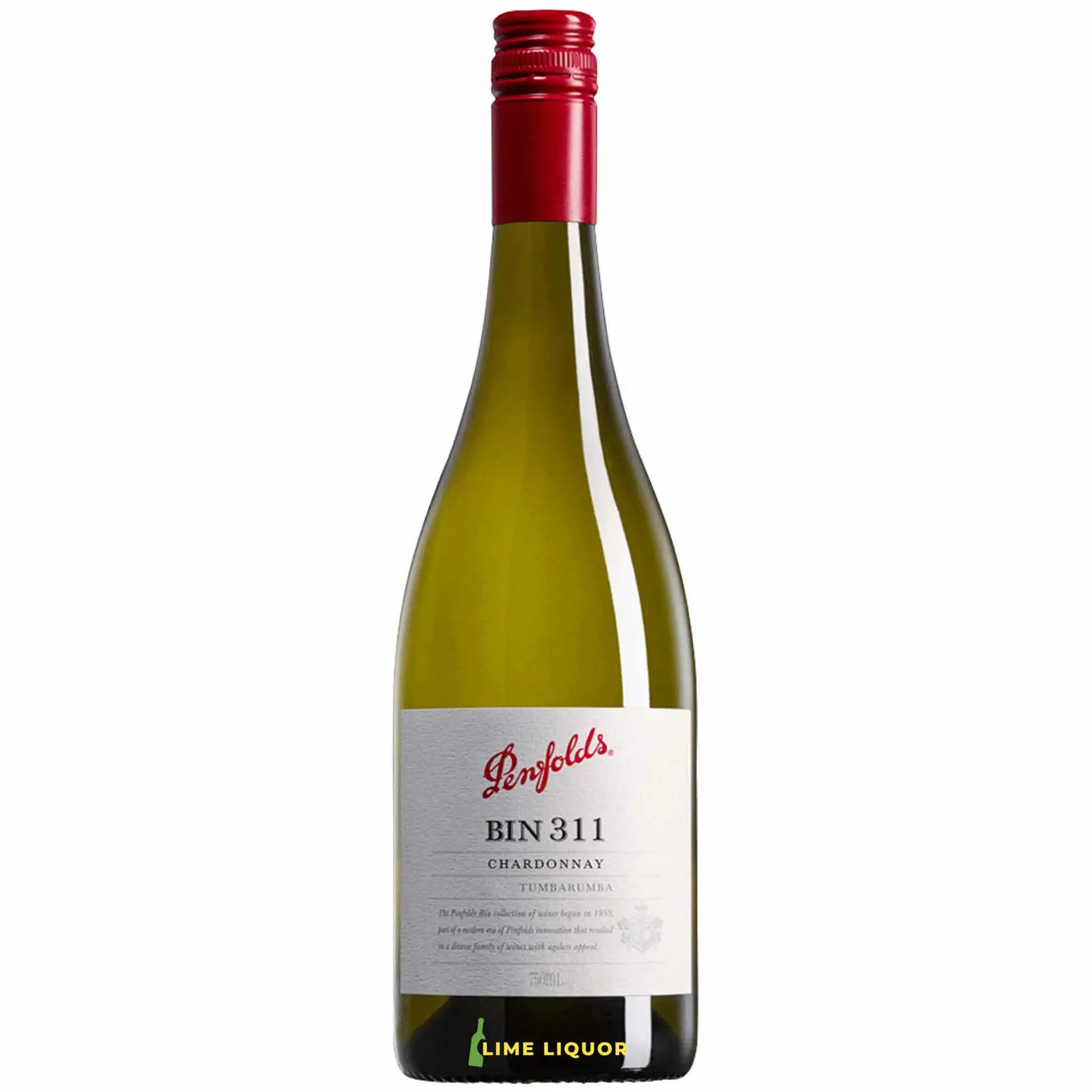 Buy Penfolds Bin 311 Tumbarumba Chardonnay 750mL white wine with red cap