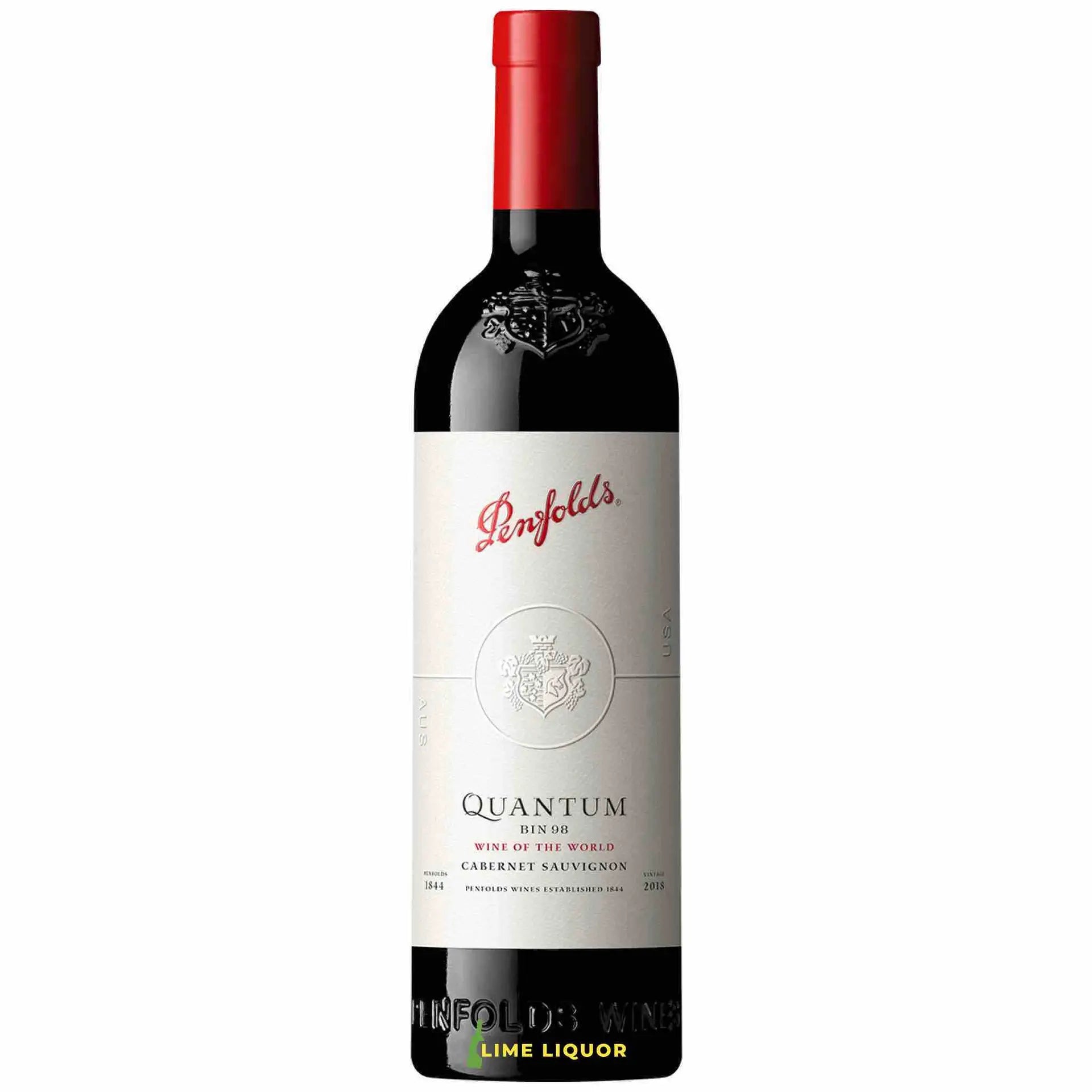 Buy Penfolds Quantum Bin 98 Cabernet Sauvignon 750mL, premium red wine bottle