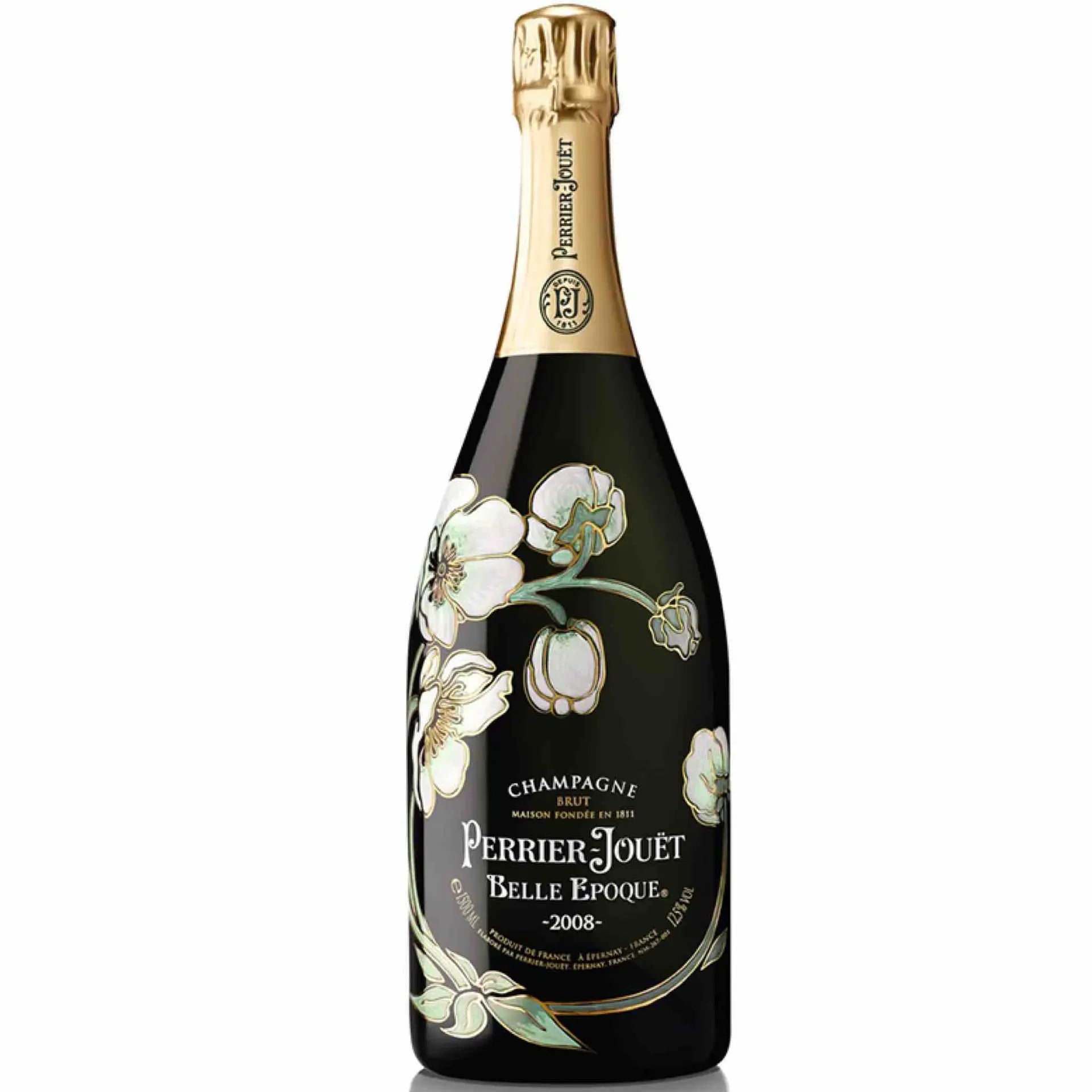buy Perrier Jouet Brut 1500mL champagne with floral label design
