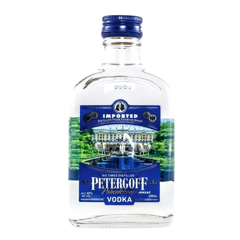 Petergoff Wheat Vodka 200Ml Bottle Image