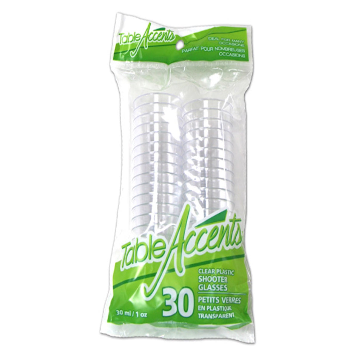 Plastic Shooter 1Oz Shot Glass (6 x 30 Pack)