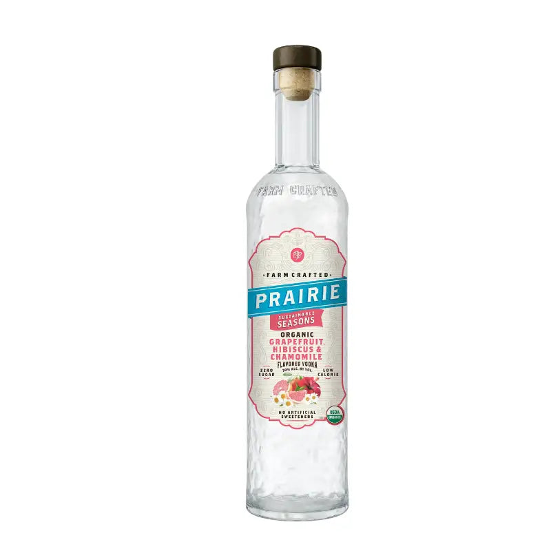 Prairie Organic Grapefruit Hibiscus Chamomile Vodka 750Ml Bottle Image