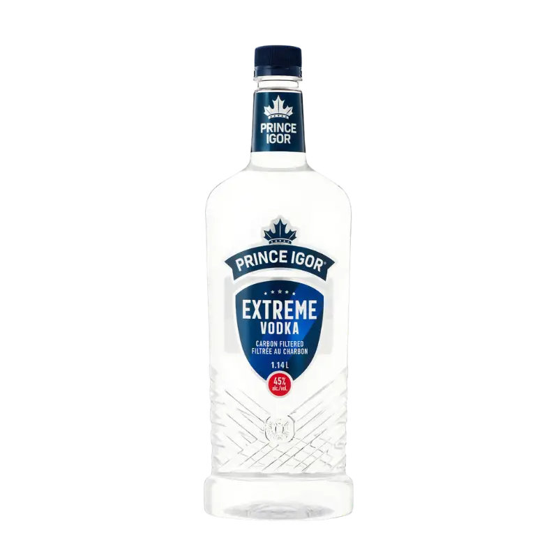 Prince Igor Extreme Vodka 1 14L Bottle Image