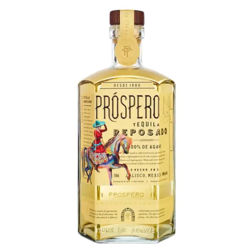 Prospero Tequila Reposado 750Ml Bottle Image