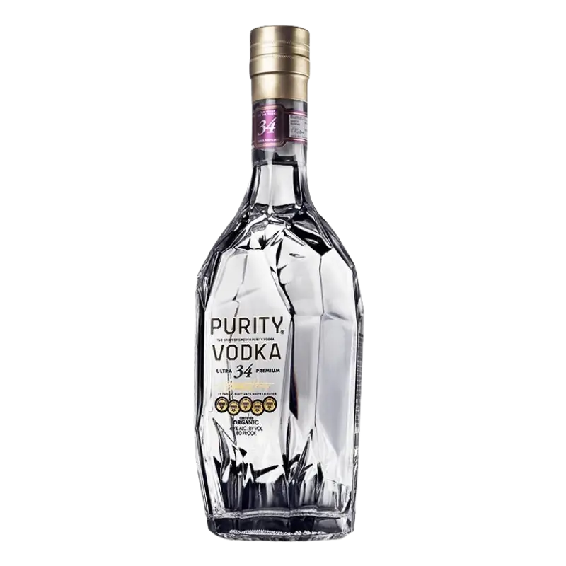 Purity Ultra 34 Premium Vodka 750Ml Bottle Image