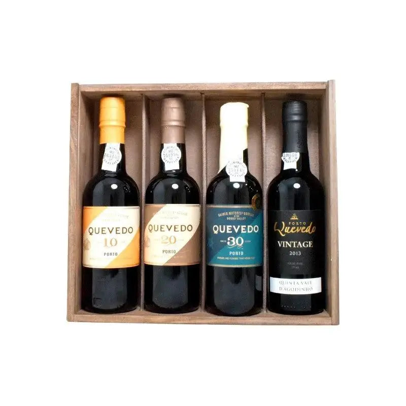 Quevedo Connoisseur Port Wooden Gift Pack 1 5L Bottle Image