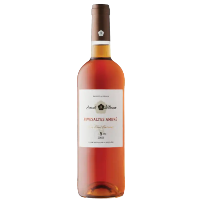 Buy Rivesaltes Ambré 5 Year Old 750mL, amber dessert wine bottle with label, online liquor