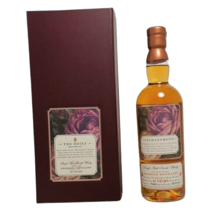 Rosebank The Roses Enchantment 21 Year Single Malt Scotch Whisky