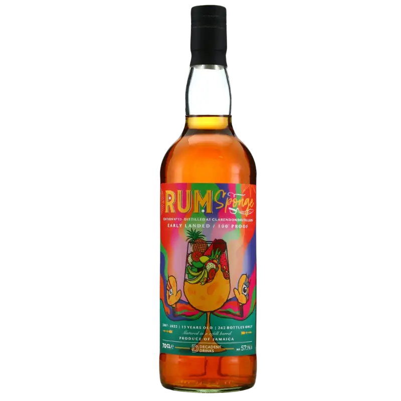 Rum Sponge Clarendon 2007 Vintage 700Ml Bottle Image