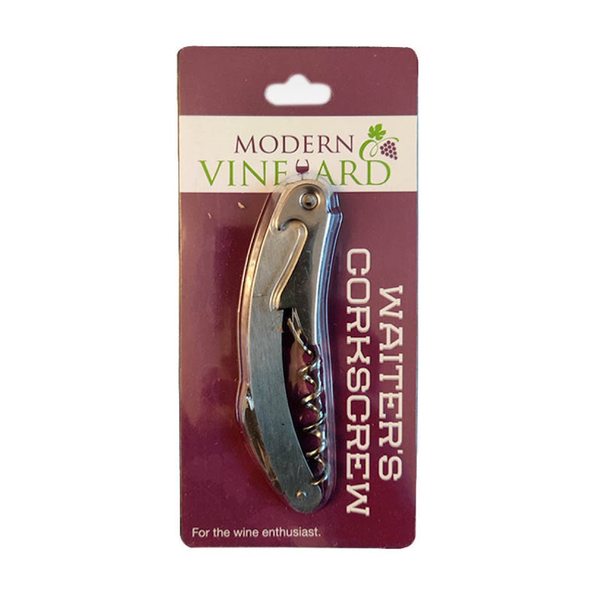 Silver Curved Corkscrew Opener (Set of 12)