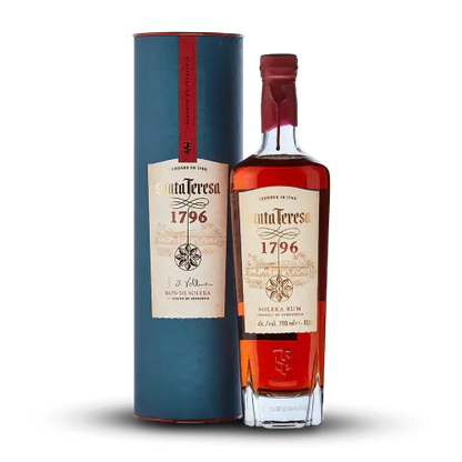 Buy Santa Teresa 1796 Ron Antiguo De Solera 750mL rum with blue gift box