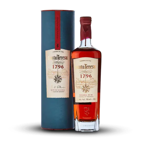 Buy Santa Teresa 1796 Ron Antiguo De Solera 750mL rum with blue gift box