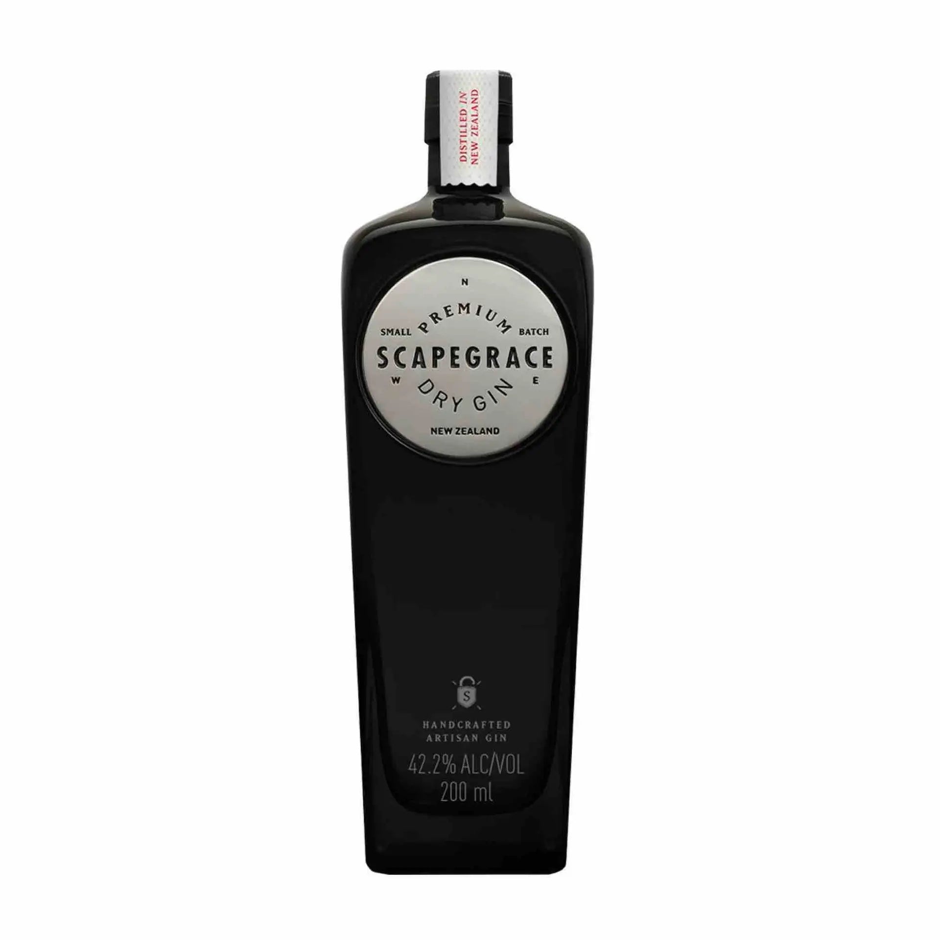 buy Scapegrace Classic Gin 200mL premium New Zealand gin bottle