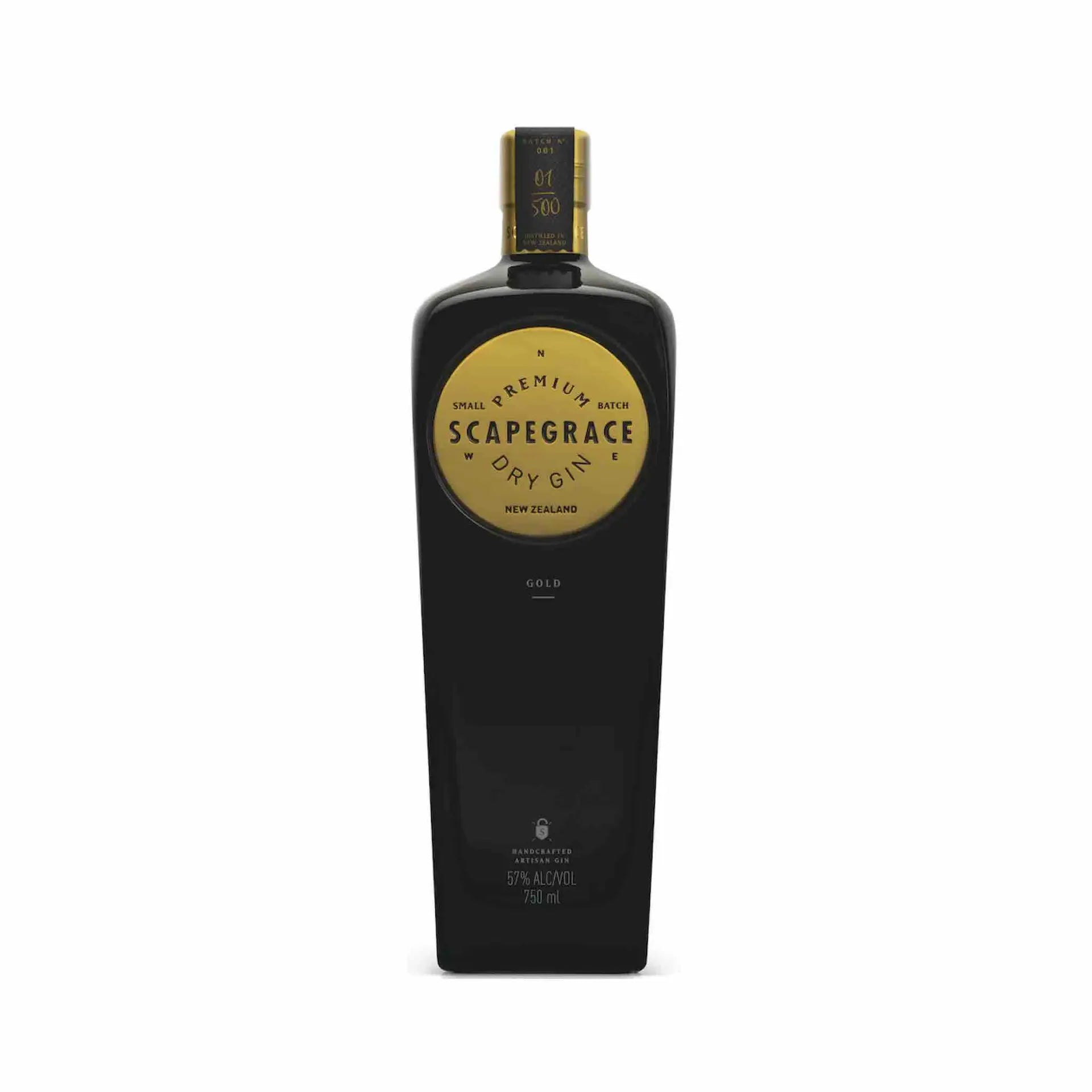 buy Scapegrace Gold Gin 750ml, premium dry gin bottle, limited edition, artisan spirit