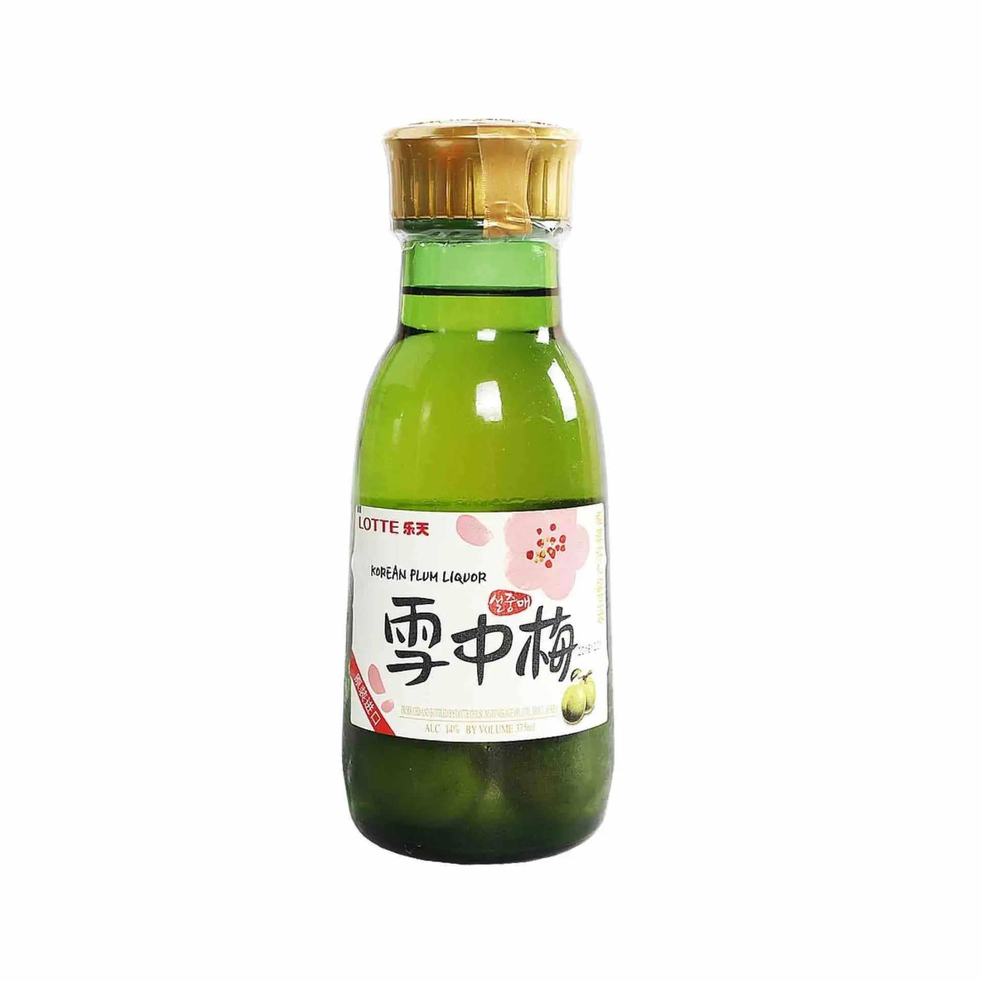 buy Seol Joong Mae Korean plum liquor green glass bottle with gold cap