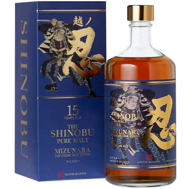 Shinobu 15 Year Old Japanese Whisky 750Ml Bottle Image