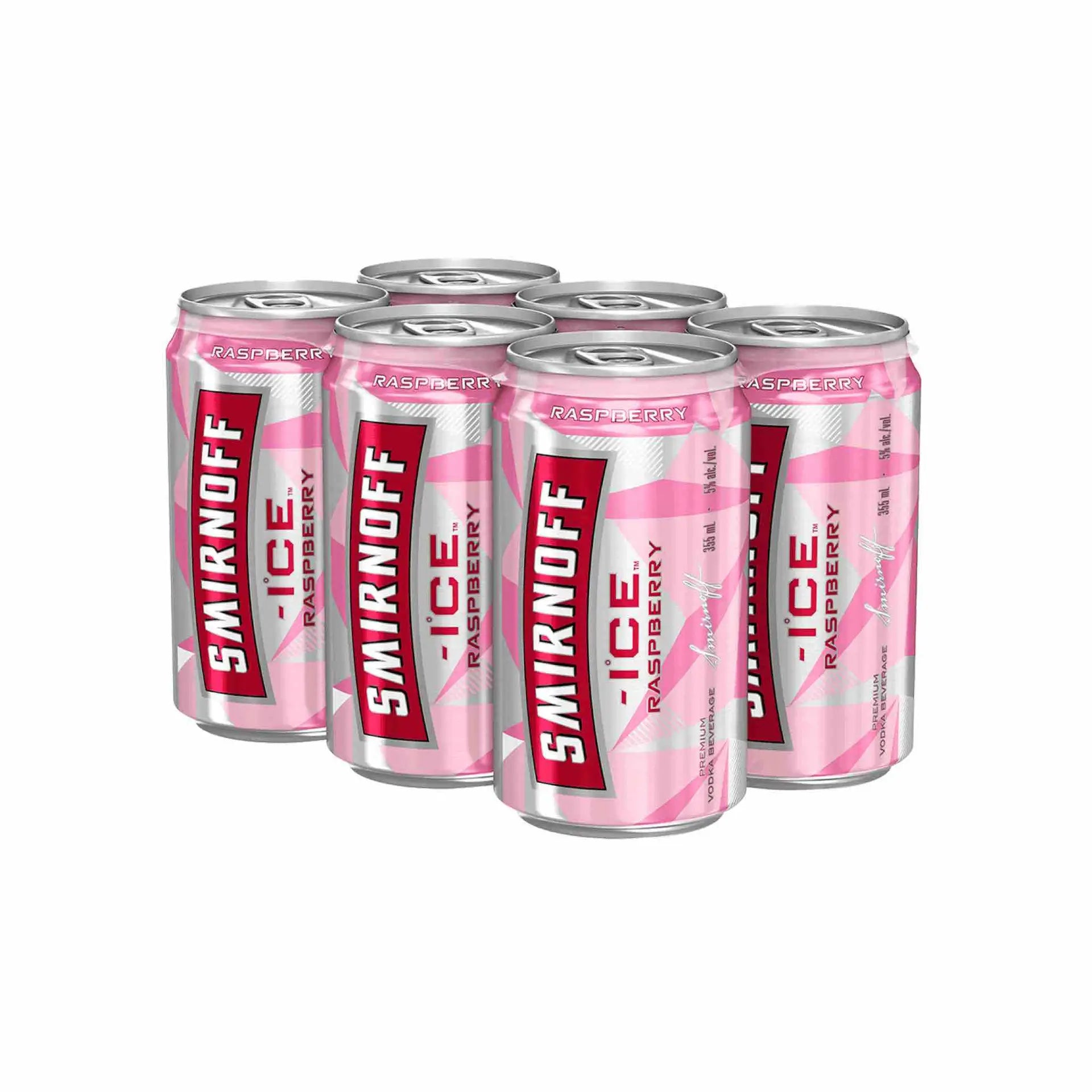 buy Smirnoff Ice Raspberry 6x355mL cans