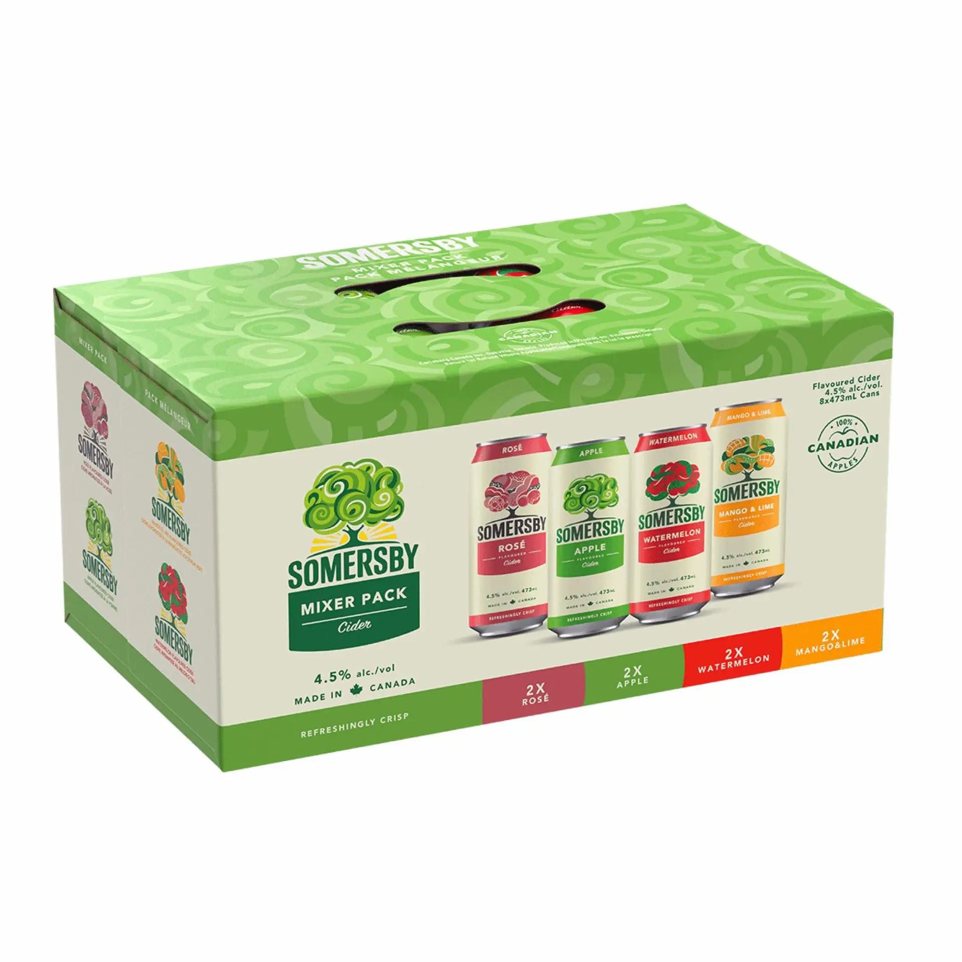 Buy Somersby Mixer Pack 8pk with apple, rosé, watermelon, mango lime cider cans