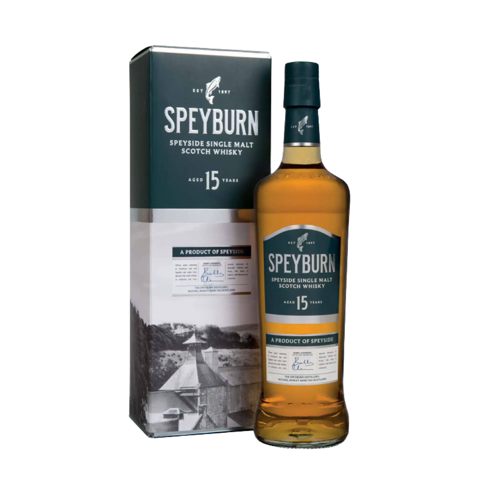 Buy Speyburn 15 Year Old Single Malt Scotch Whisky 750mL bottle with box