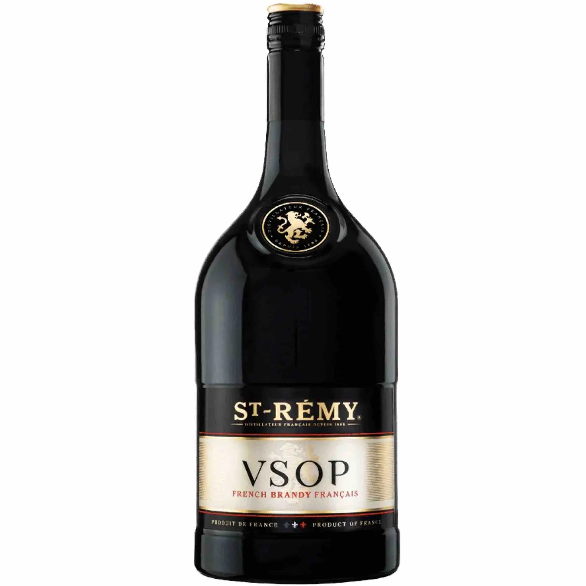 buy St-Rémy VSOP French brandy 1140mL, black bottle with gold label, spirits online
