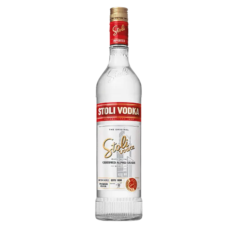 Stoli Premium Vodka 1L Bottle Image
