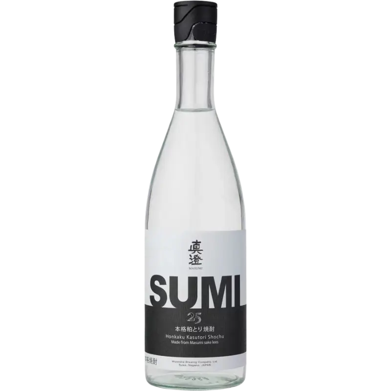 Sumi 25 Sake Kasu Honkaku Shochu 720Ml Bottle Image