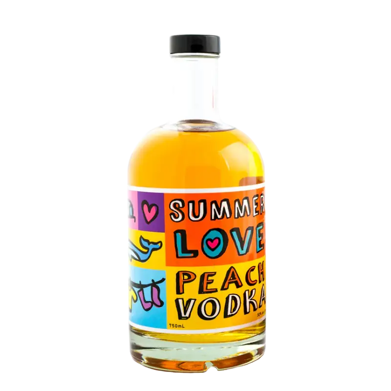 Summer Love Peach Vodka 750Ml Bottle Image