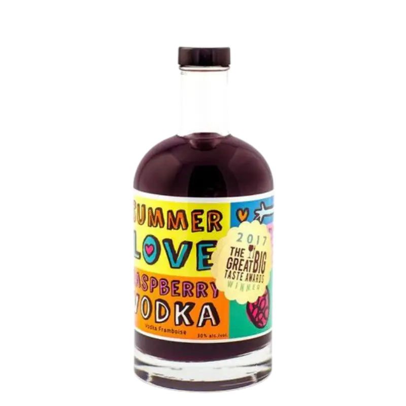 Summer Love Raspberry Vodka 750Ml Bottle Image