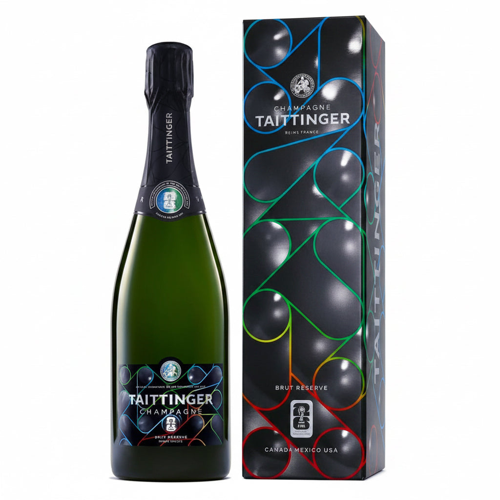 Taittinger Brut Reserve 2026 Fifa World 750mL | Lime Liquor