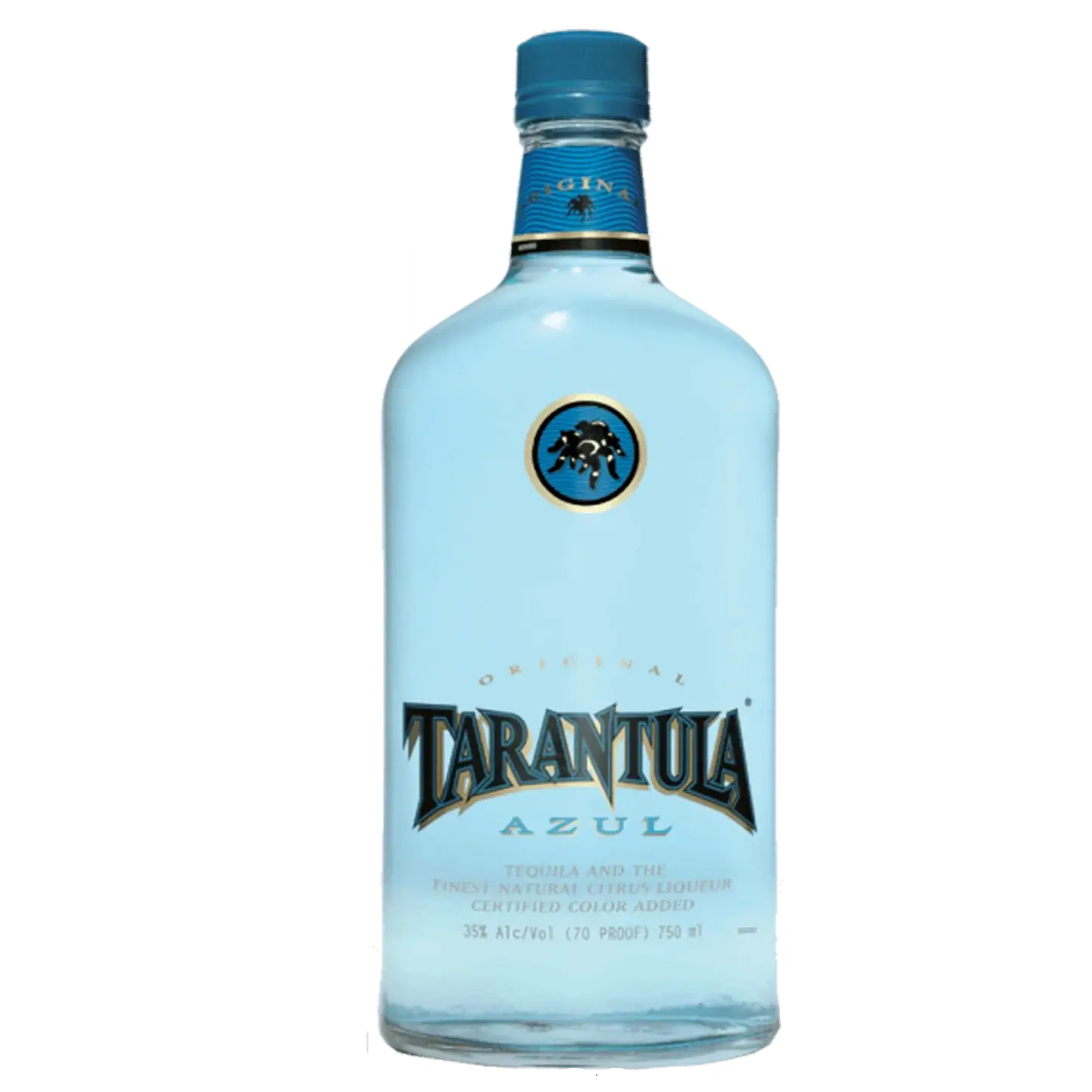 Buy Tarantula Azul, blue tequila liqueur in 750ml bottle, citrus flavored spirit
