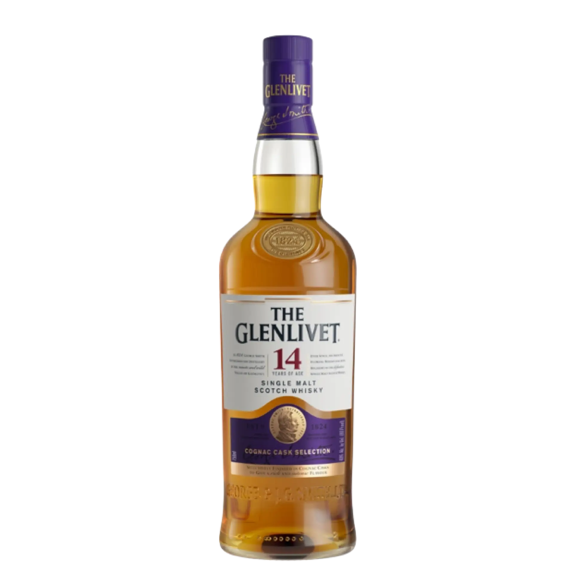 Buy The Glenlivet 14 Year Old Single Malt Scotch Whisky, 750mL bottle